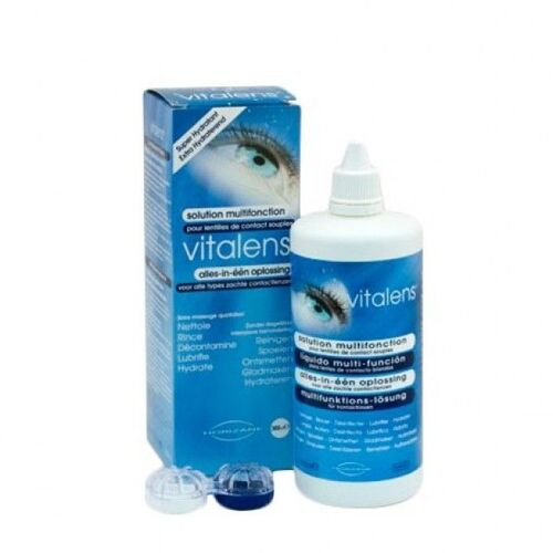 Vitalens Solution De Nettoyage Multifonction Pour Lentilles Souples 360ml 