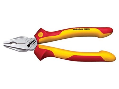 PINCE UNIVERSELLE PROFESSIONAL ELECTRIC - ISOLATION JUSQU'À 1 000 V CA - CERTIFIÉE VDE ET GS