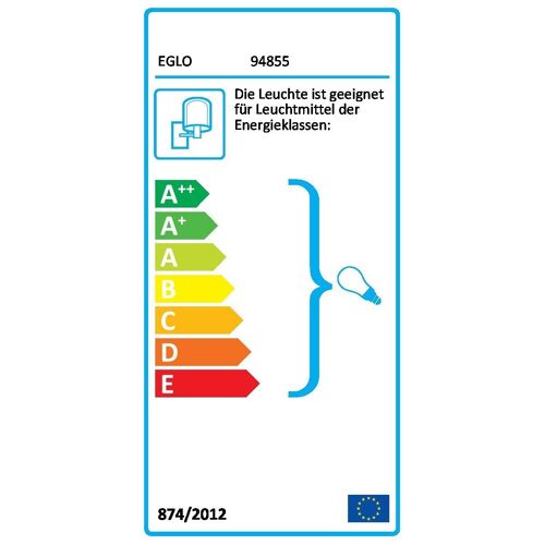 Eglo Pulfero 1 - Lanterne Murale Extérieure À 1 Ampoule Marron Ip44, E27