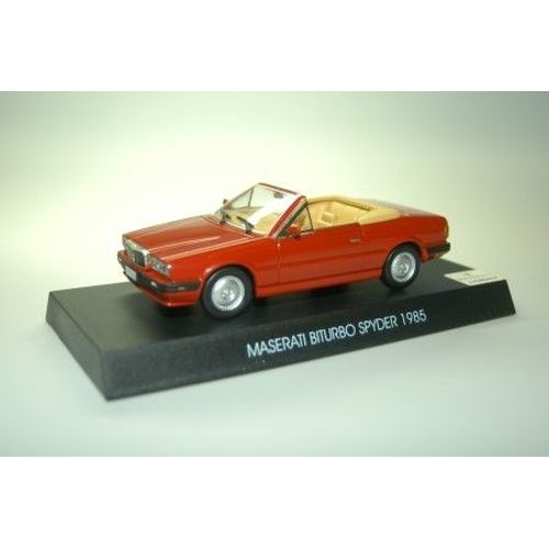Maserati Biturbo Spyder 1985 Modèle 1:43 (No.21 De 25)-Deagostini
