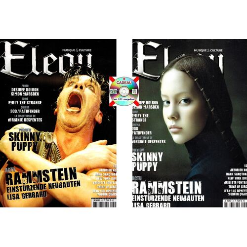 Elegy 45 _ Actualité , Photo , Musique Et Culture Punk , Métal & Gothique .. .. + + + 1 Cd En Cadeau