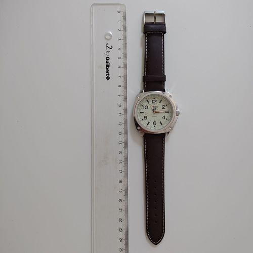 Bracelet Pour Montre - Cuir Véritable ¿ Marron