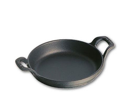 Staub 1302023 Plat Rond Empilable Fonte Noir 20 Cm