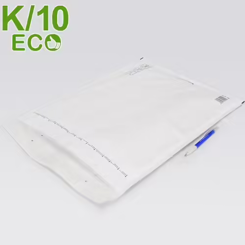 100 Enveloppes À Bulles Blanches K/10 Gamme Eco Format 345x470mm