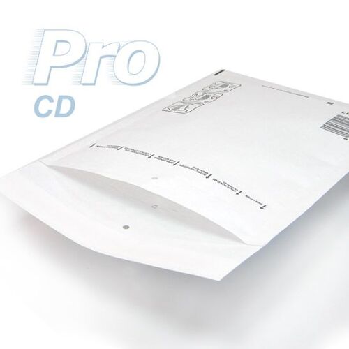 100 Enveloppes À Bulles Blanches Cd Gamme Pro Format 145x175mm
