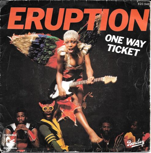 Eruption : One Way Ticket / Left Me In The Rain [Vinyle 45 Tours 7"] 1979