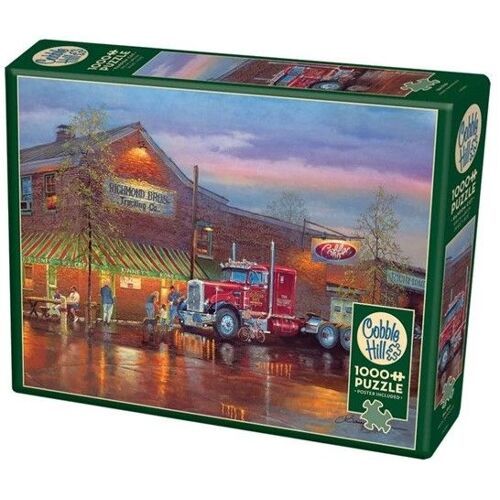 Cobble Hill Puzzle 1000 Pieces - Big Red - Till End Of Stock