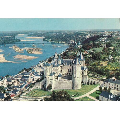 Saumur - Le Château Et La Loire - Vue Aérienne
