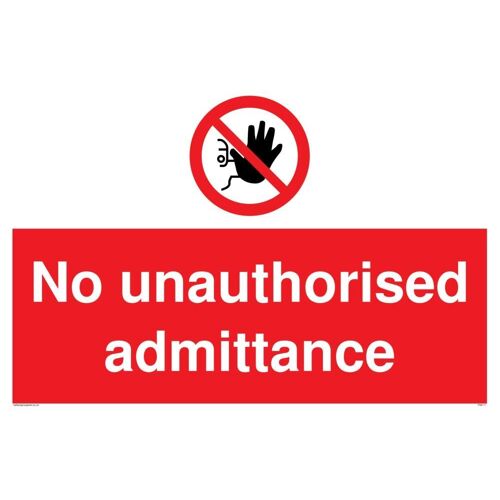 Aucune Admission Non Autorisée-Générique