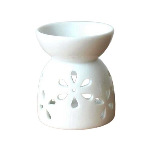 Ceramic Crafts Ceramic Hollow-Out Aromatherapy Stove Candlestick Handmade Style 3