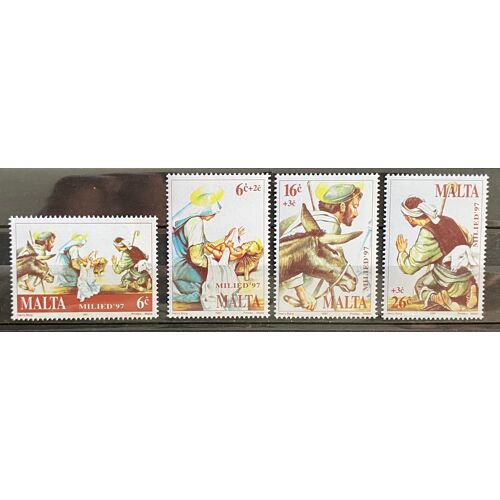 Lot De 4 Timbres Neufs** Malte 1997 Y&T N° 999 À 1002