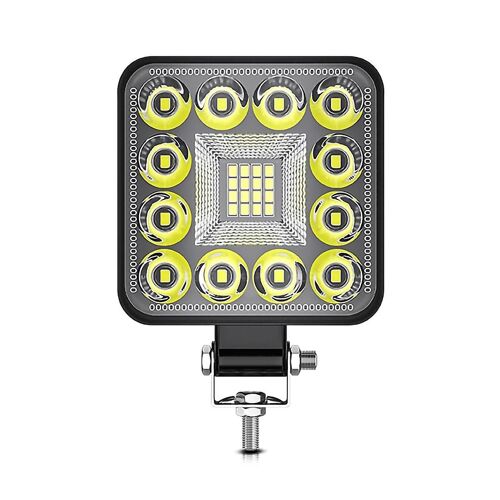 Led Work Lights For Truck Tractor, 3 Inch Square Led Light Pods Waterproof Led Offroad Light Bar Fo