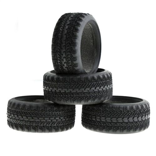 4pcs Rubber Tire Tyre For 1/10 Rc On-Road Drift Touring Car Redcat,5