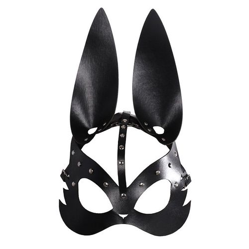 Masque Oreilles De Lapin Sexy, Bandeau Cosplay Punk En Cuir, Oreilles De Lapin Dj, Couvre-Chef De Bar, Boîte De Nuit, Accessoires De Fête