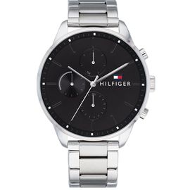 Montre Homme Tommy Hilfiger En Acier Gris
