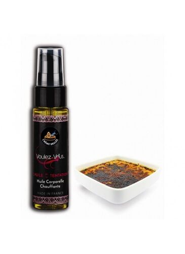 Huile De La Tentation Saveur Crème Brulée - 35 Ml