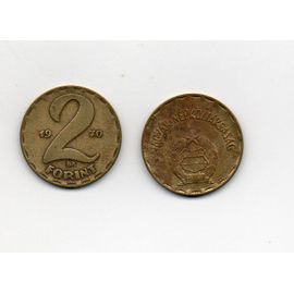 Hongrie 2 Forint 1970 Armoiries Kàdàr Laiton