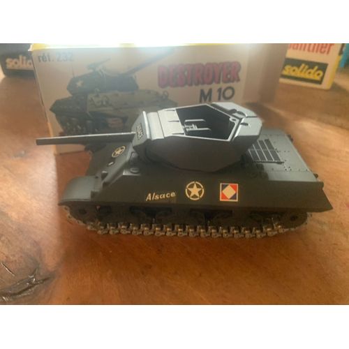 Destroyer M10 Alsace Solido 232 Avec Boîte-Solido