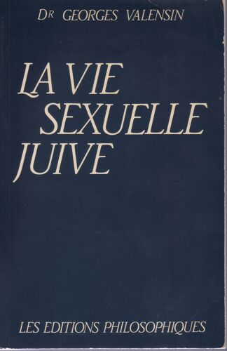 La Vie Sexuelle Juive