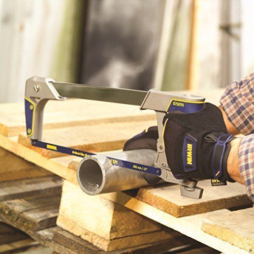 2 lames de scie bi-métal à métaux 24 dents/pouce