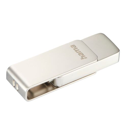 "Uni-C Rotate Pro" USB Stick, USB-C 3.1, 32GB, 70MB/s, silver