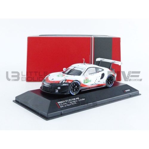 Ixo 1/43 Le43023 Porsche 911 (991) Rsr Gte - Le Mans 2018 Diecast Modelcar-Ixo
