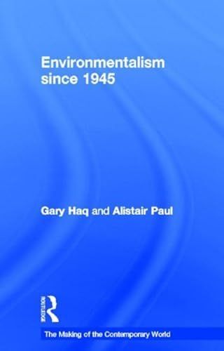 Environmentalism Since 1945