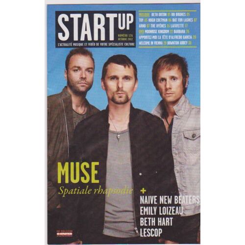 Startup 176  Muse Bb Brunes Emily Loizeau Beth Hart Lescop Arno Beth Orton Toy