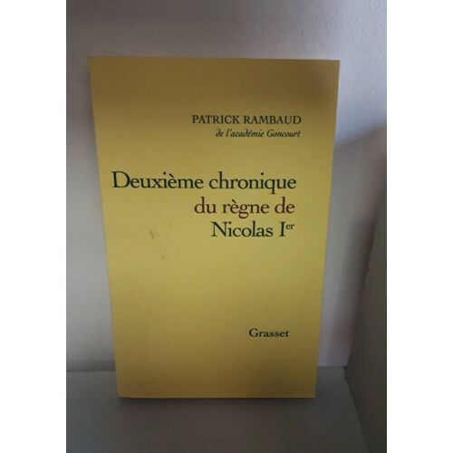 Deuxième Chronique Du Règne De Nicolas 1er