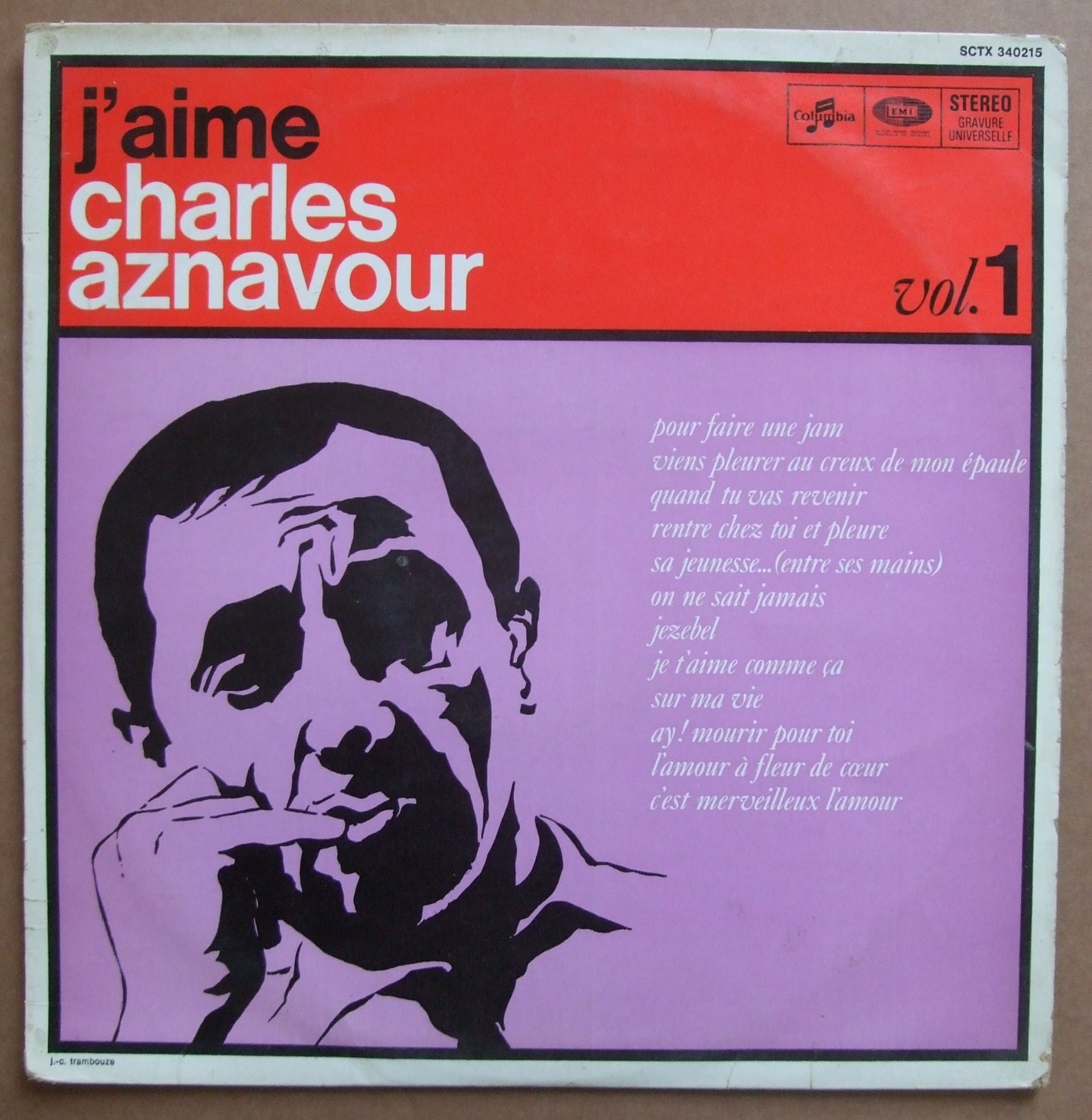 il faut savoir (Ch. aznavour) 3'05 - avec ces yeux la ! (Ch. aznavour, E.  barclay, M. legrand) 2'10 / le carillonneur (B. dimey, aznavour) 2'30 - la  marche des anges (aznavour,, image size:1950x2000