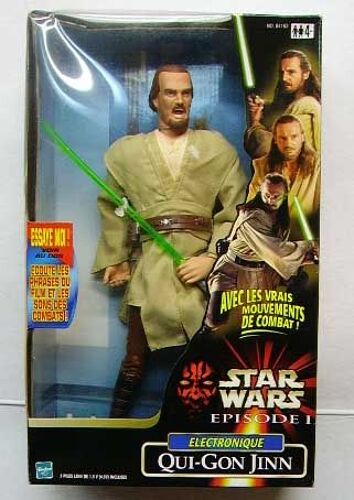Poupee Electronique - Star Wars Episode 1 - Qui Gon Jinn