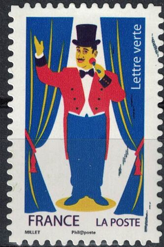 France 2017 Oblitéré Used Les Arts Du Cirque Monsieur Loyal Y&t 1488