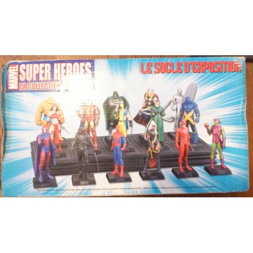Socle D'exposition Pour La Collection Officielle Super Heroes Marvel