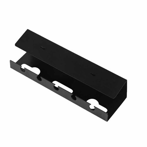 Under Desk Cable Management Cable Tray Under Desk with Clamp Power Strip Cord Holder No Drilling St