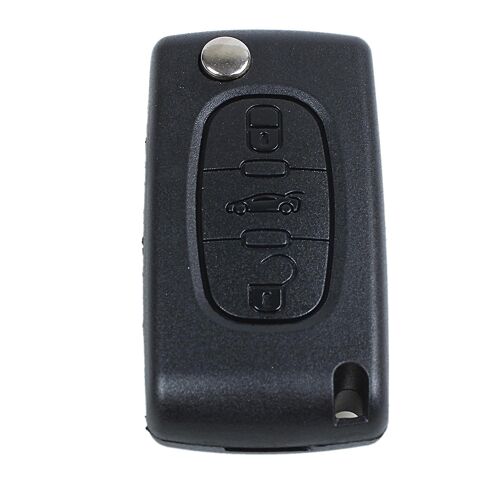 Coque de télécommande pour 407 et 407 SW pliable 3 boutons