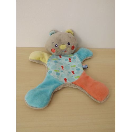 Doudou Chat Poisson Sucre D'orge