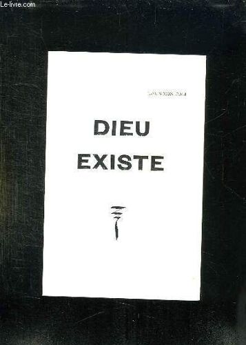 Dieu Existe.