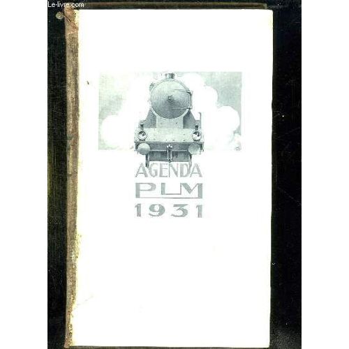 Agenda Plm 1931. Incomplet. Manque 15 Hors Texte Sur 16.