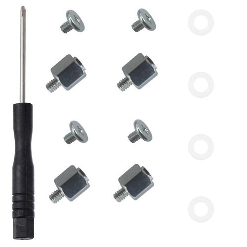 1Set M.2 SSD Screw Kit NGFF NVME SSD Standoff Mounting M.2 NGFF/NVMe Screw Set Stand Off Screw Hex