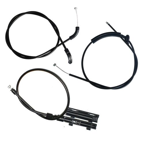 Kit De Câble Bowden De Câble De Dégagement De Capot Moteur 3pcs Pour E65 E66 7er 51237197474