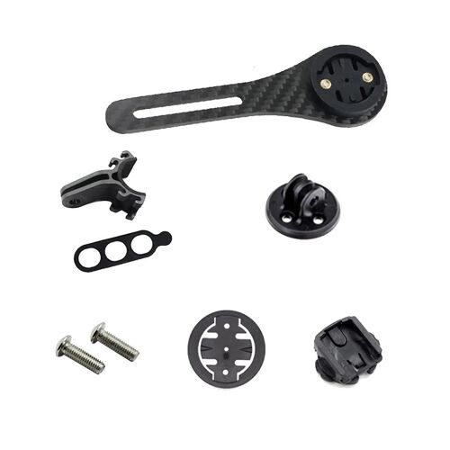 Vélo En Fibre De Carbone Vélo De Route Vélo Ordinateur De Vélo Chronomètre Compteur De Vitesse Support De Support Pour Cateye