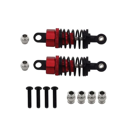Pour Tt01 Tt02 Voiture De Télécommande Cnc Hydraulique En Métal 55mm, Rouge