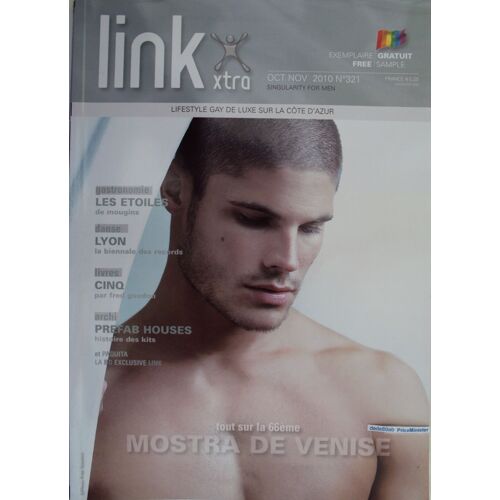 Link Xtra N°321.Mostra De Venise-Ile De Langkawi-Fred Goudon-Les Etoiles De Mougins-Danse Lyon.....