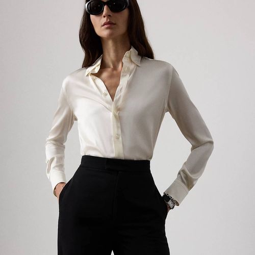 Chemise Cameron Droite En Soie Naturelle