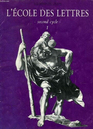 L'ecole Des Lettres, Second Cycle, 1