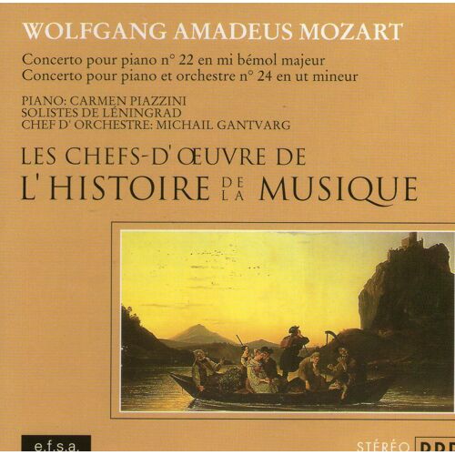 Mozart - Concertos Pour Piano N° 22 & 24 -  Cd Rare