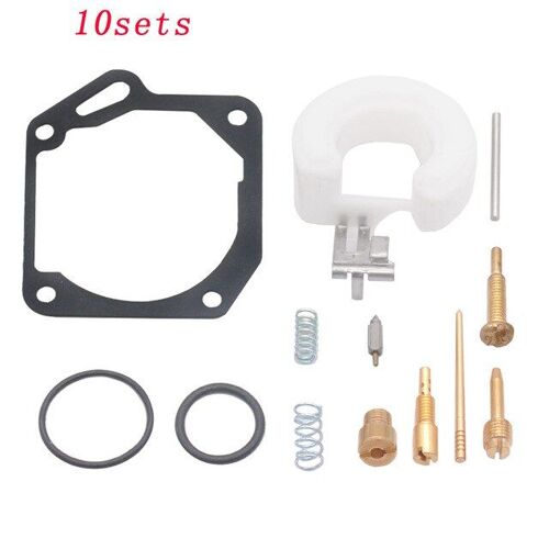 10 Kits De Carburateur Pour Pz19 Kit De Réparation Pour Scooter Cyclomoteur Jog 50 Eton 50 50cc Viper Atv Quad Carb Nouveau