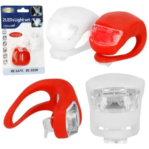 Springos® Lumiere Velo Avant Et Arriere Kit, Eclairage Velo