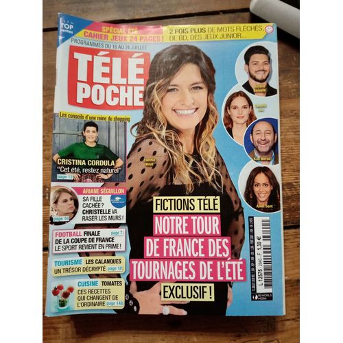 Tele Poche 2840 Du 18 Juillet 2020 Cristina Cordula Ariane Seguillon Football Les Calanques Tomates