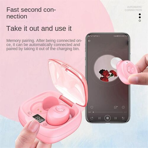 Écouteurs sans fil Bluetooth 5.0 Écouteurs de sport à commande tactile L¿affichage numérique LED fonctionne